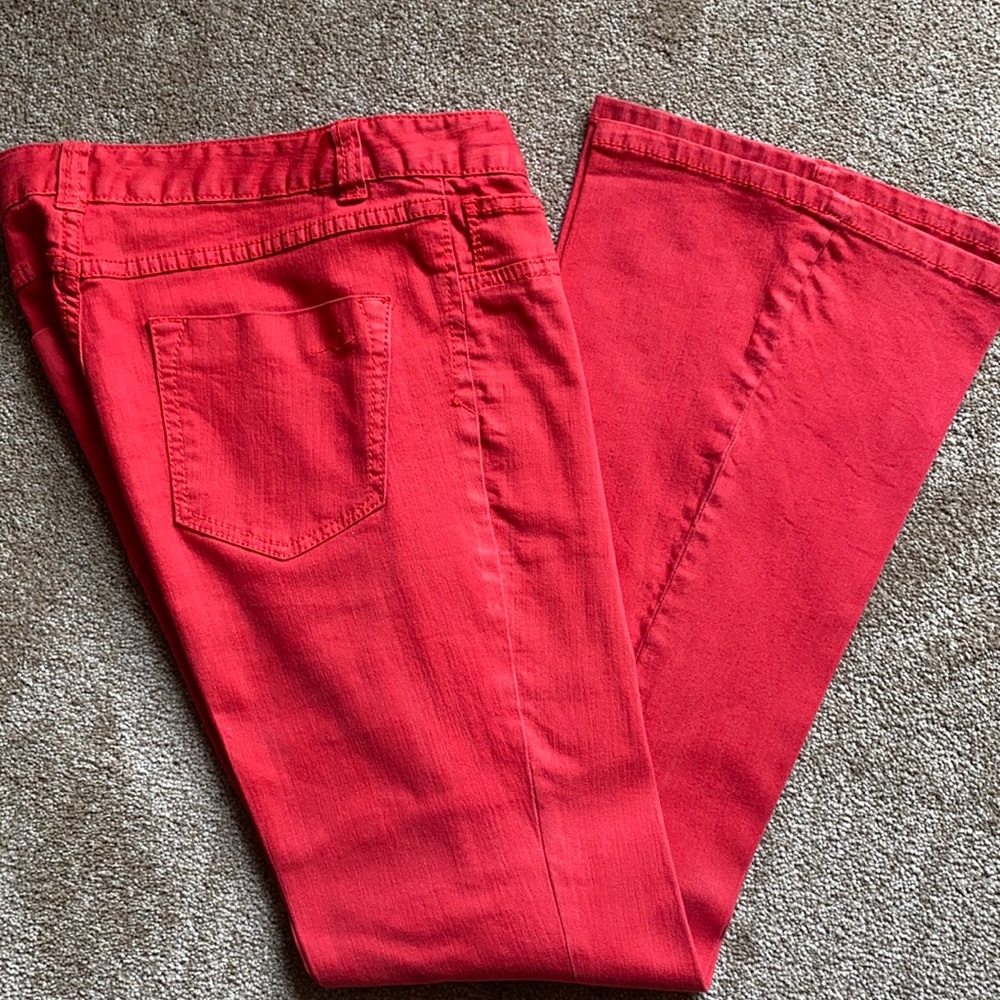 Like new INC size 8 flare leg denim pants
